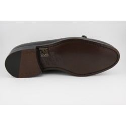 MOCASIN BORDON Y  BORLAS BERWICK MODELO 8491PR H08 RUSH CALF NEGRO SUELA