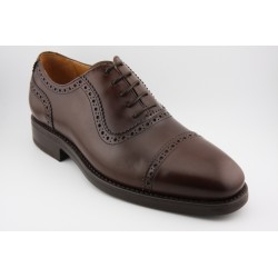 OXFORD PUNTERA RECTA BROGUE BERWICK MODELO 3105PR H150 VEGANO MOKA PISO RUBBER