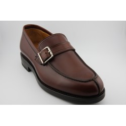 MOCASIN HEBILLA BERWICK MODELO 4549PR H184 CROSS TABACO PISO RUBBER