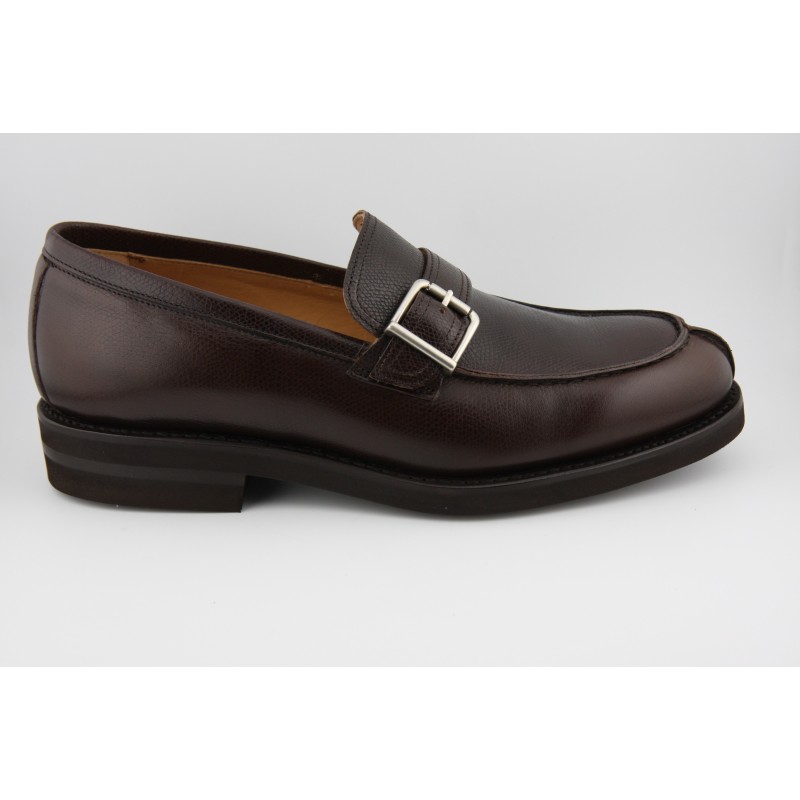 MOCASIN HEBILLA BERWICK MODELO 4549PRXL H184 RUSH CALF 2444 PISO SUELA EXTRA LIGHT BERWICK