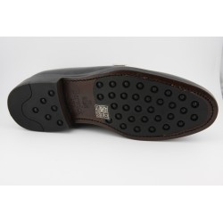 MOCASIN HEBILLA BERWICK MODELO 4549PR H184 BOXCALF NEGRO PISO RUBBER
