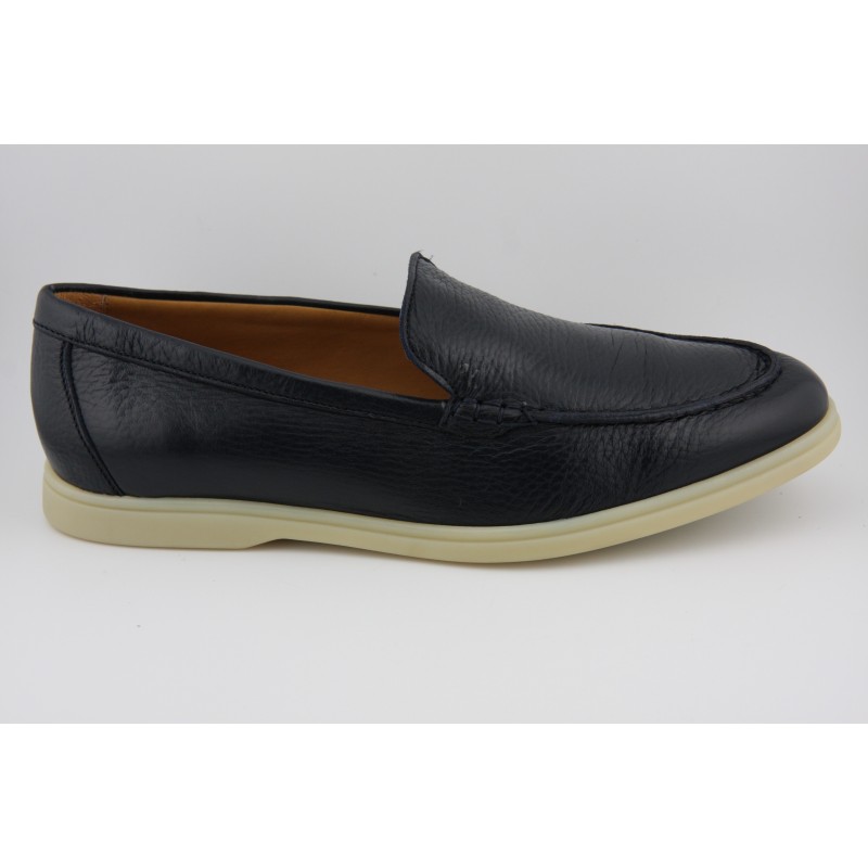 MOCASIN BLAKE BORDON BERWICK MODELO 196PRLP H19 CIERVO AZUL PISO GOMA