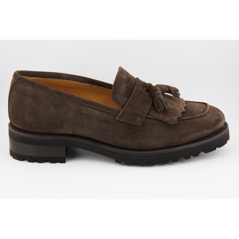 MOCASIN BORDON BORLAS Y FLECOS BERWICK MODELO 166PRF H0S-2 SUPER OTTERP TESTA DI MORO PISO PATIN VELETA FLEXIBLE