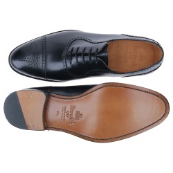 OXFORD PUNTERA RECTA BROGUE BERWICK MODELO 2509PR H156 BOXCALF NEGRO PISO SUELA