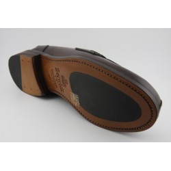 MOCASIN BORDON Y ANTIFAZ BERWICK MODELO 175PRF H0S-15 NOMERA DARK BROWN PISO SUELA INYECTADA FLEXIBLE