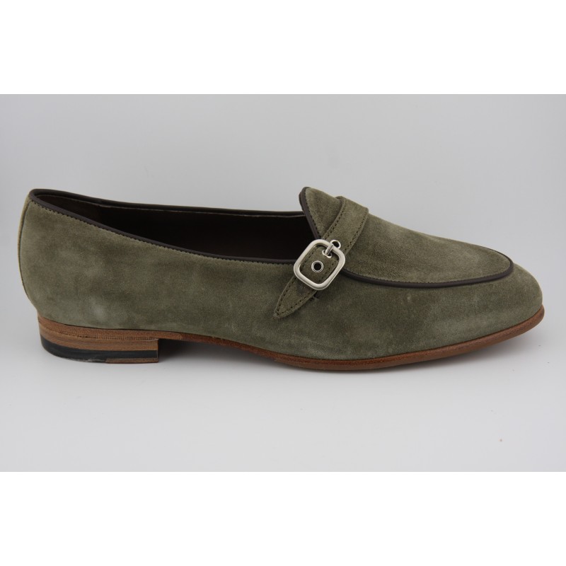 BELGIAN SHOES HEBILLA Y BORDON BERWICK MODELO 182PR H0S-12 FLORENCE GIUNGLIA SUELA SPAY 229