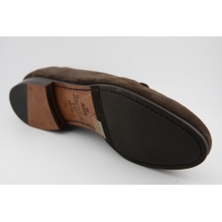 BELGIAN SHOES HORSEBIT Y BORDON BERWICK MODELO 183PR H0S-12 FLORENCE TESTA DI MORO SUELA SPAY 229