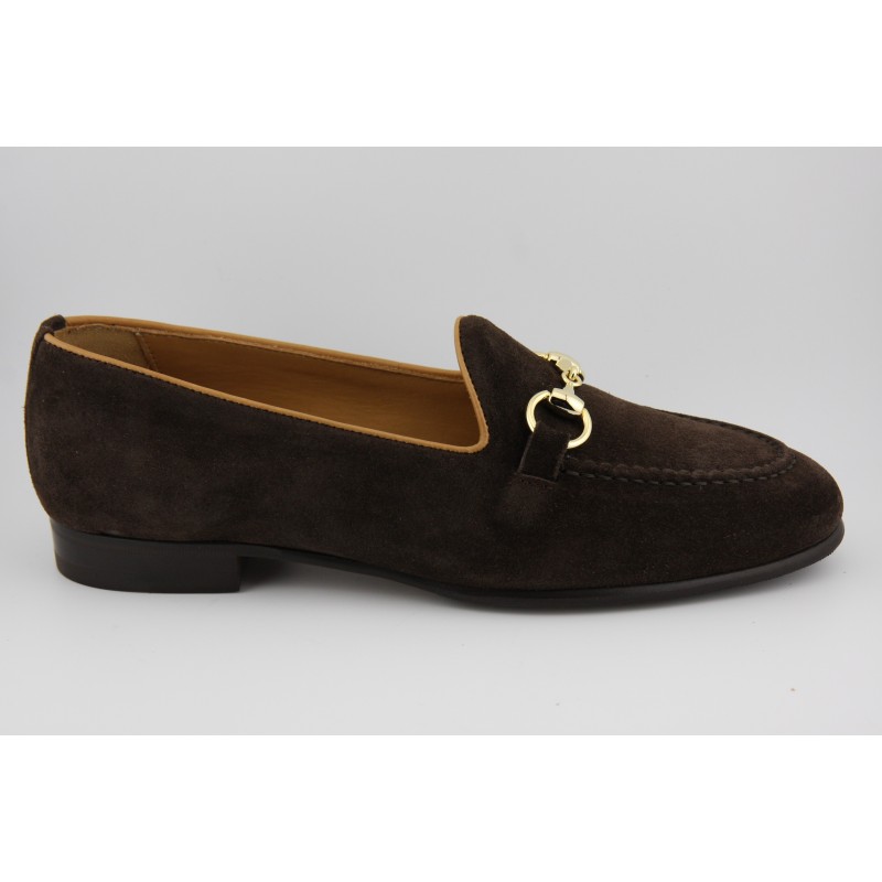 BELGIAN SHOES HORSEBIT Y BORDON BERWICK MODELO 183PR H0S-12 FLORENCE TESTA DI MORO SUELA SPAY 229