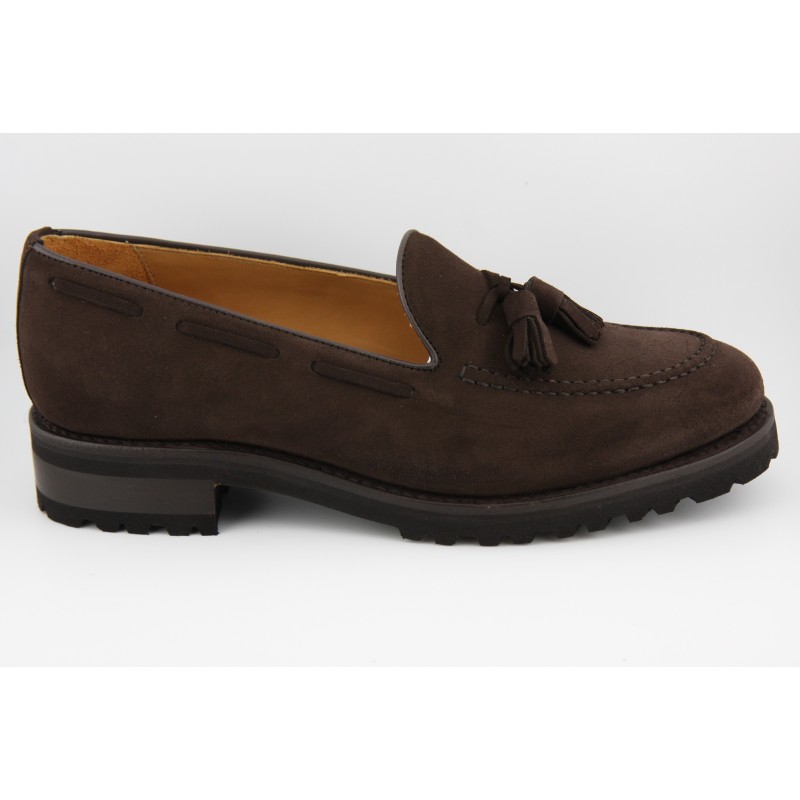 MOCASIN BORDON Y BORLAS BERWICK MODELO 193PRF H0S-2 SUPERBUCK 173 PISO PATIN VELETA FLEXIBLE
