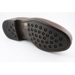 MOCASIN BORDON Y BORLAS BERWICK MODELO 8491PR H08 CROSS TABACO PISO RUBBER