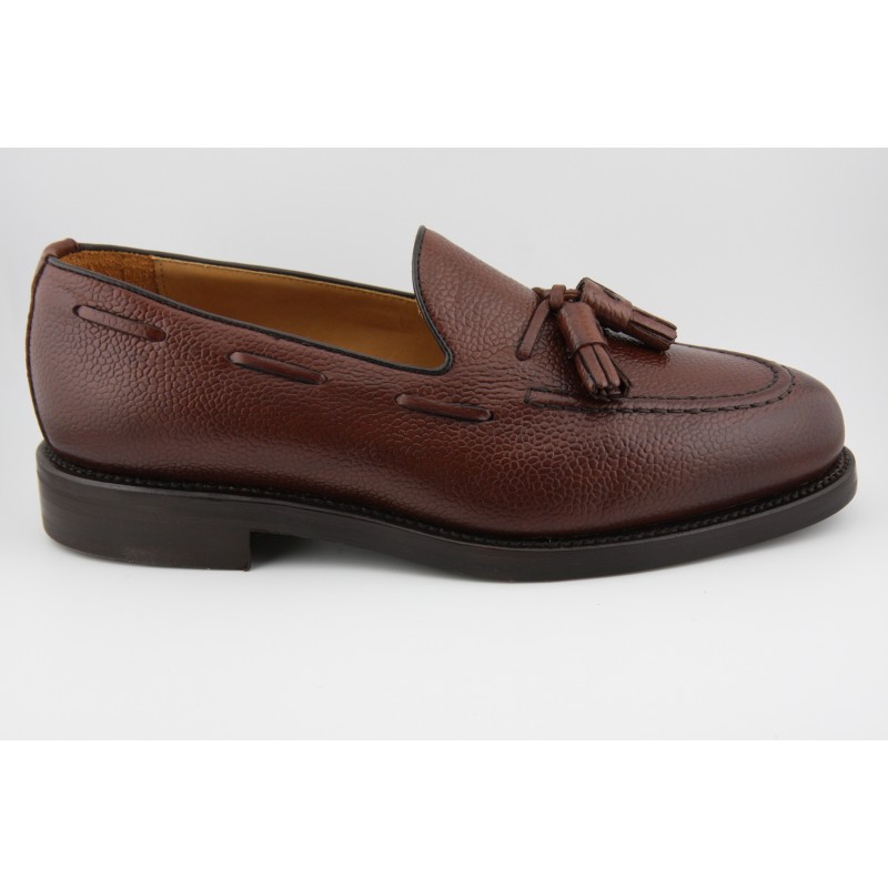 MOCASIN BORDON Y BORLAS BERWICK MODELO 8491PR H08 COUNTRY CALF 178 PISO RUBBER