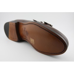 MOCASIN DOBLE HEBILLA BERWICK MODELO 5621PRF H08F NOMERA TESTA PISO SUELA FLEXIBLE