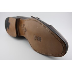 MONKSTRAP DOBLE HEBILLA PUNTERA RECTA BERWICK MODELO 5576PRJR H15 ROIS CORDOBAN PISO ROBLE