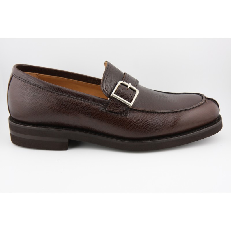 MOCASIN HEBILLA BERWICK MODELO 4549PRXL H184 RUSH CALF 2444 PISO SUELA EXTRA LIGHT BERWICK