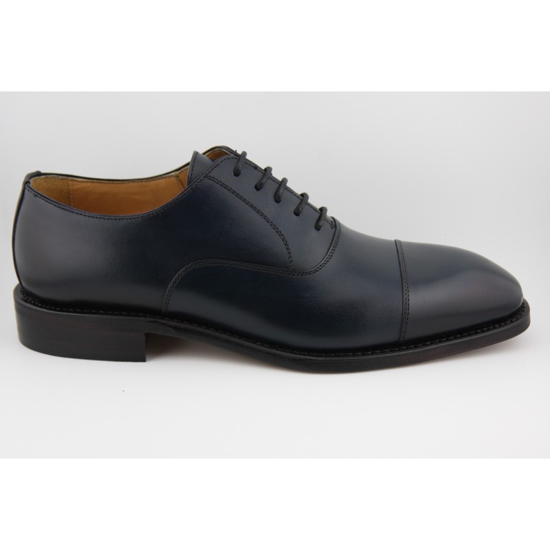 OXFORD PUNTERA RECTA BERWICK MODELO 5217PR H15 BOXCALF AZUL PISO ROBLE