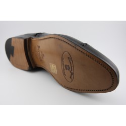 OXFORD PUNTERA RECTA BROGUE BERWICK MODELO 5231PR H915 BOXCALF NEGRO PISO ROBLE