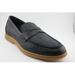 MOCASIN ANTIFAZ BERWICK MODELO 5372PRLP H282 CIERVO AZUL PISO GOMA