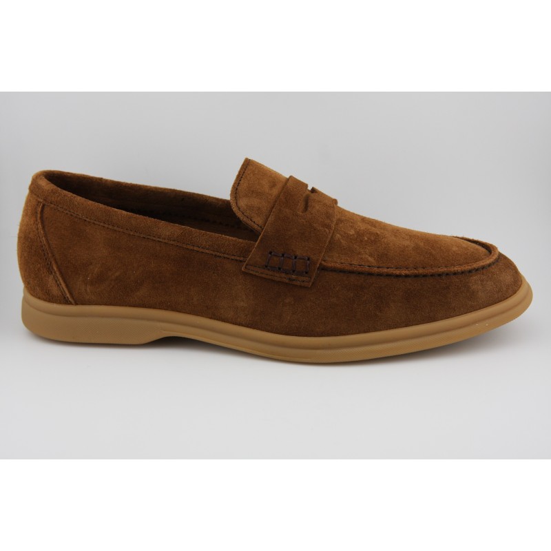 MOCASIN ANTIFAZ BERWICK MODELO 5371PRLP H282 KUDU REVERSE SNUFF PISO GOMA