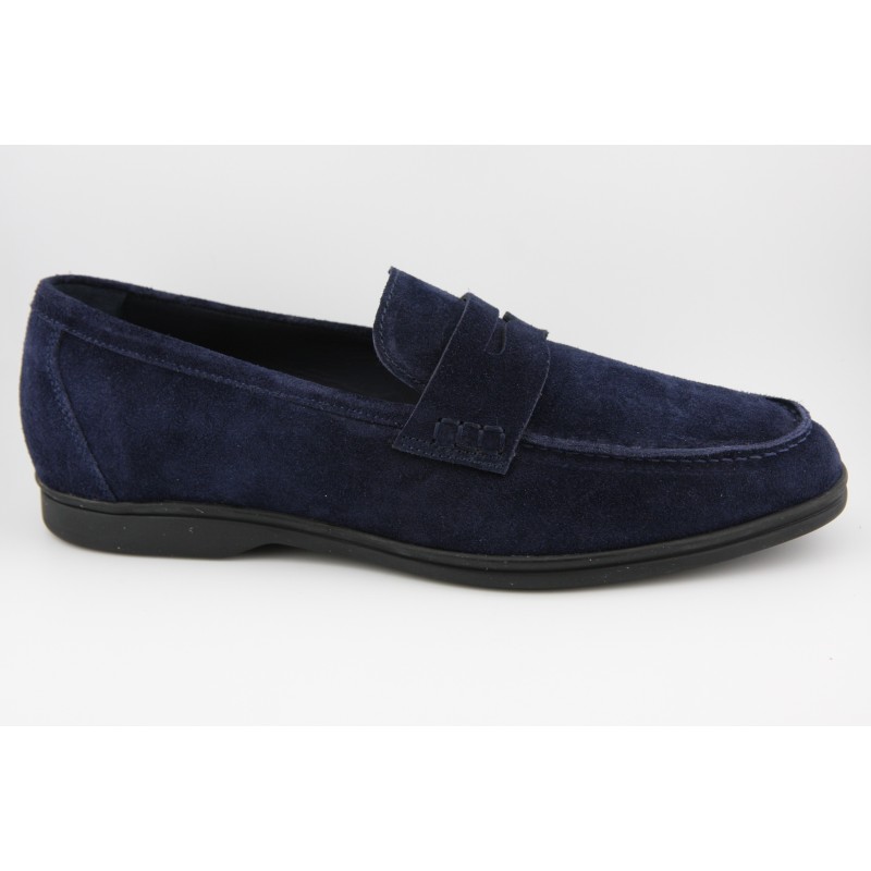 MOCASIN ANTIFAZ BERWICK MODELO 5372PRLP H282 FLORENCE NAVY PISO GOMA