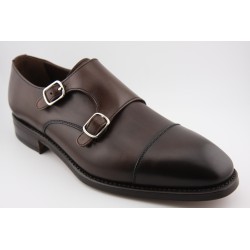 MONKSTRAP DOBLE HEBILLA PUNTERA RECTA BERWICK MODELO 5212PR H15 LUGO TESTA PISO SUELA