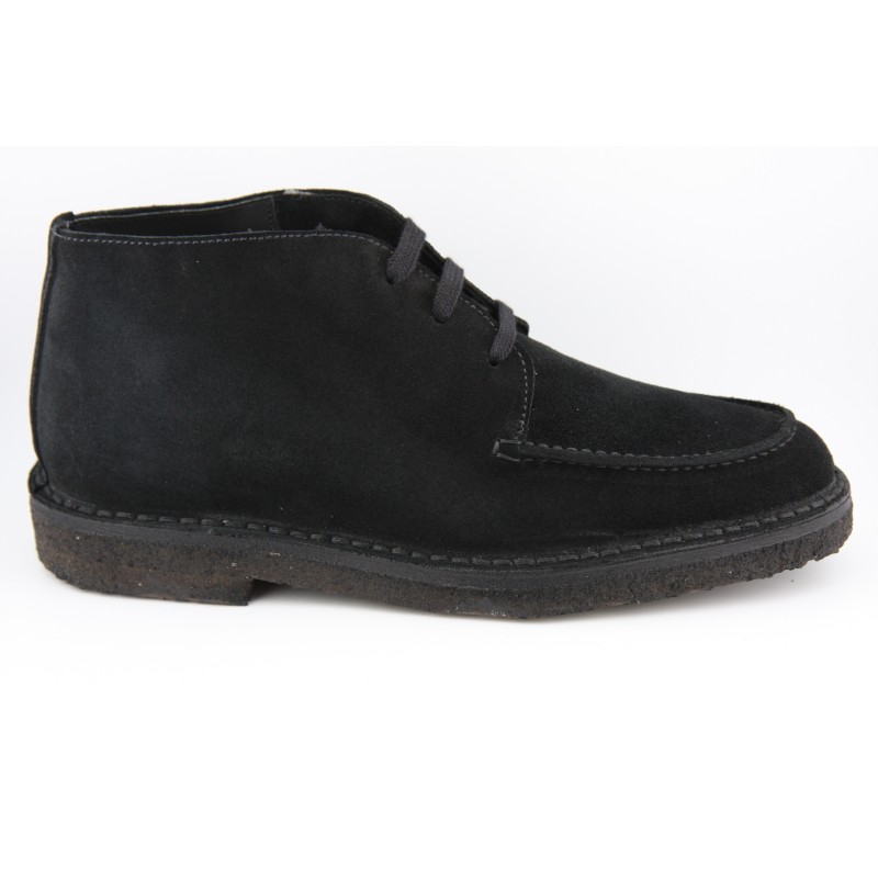 BOTIN BILLY CON BORDON BLUCHER BERWICK MODELO 5433PR H291 REPELLO GUM OIL NEGRO PISO CREPE