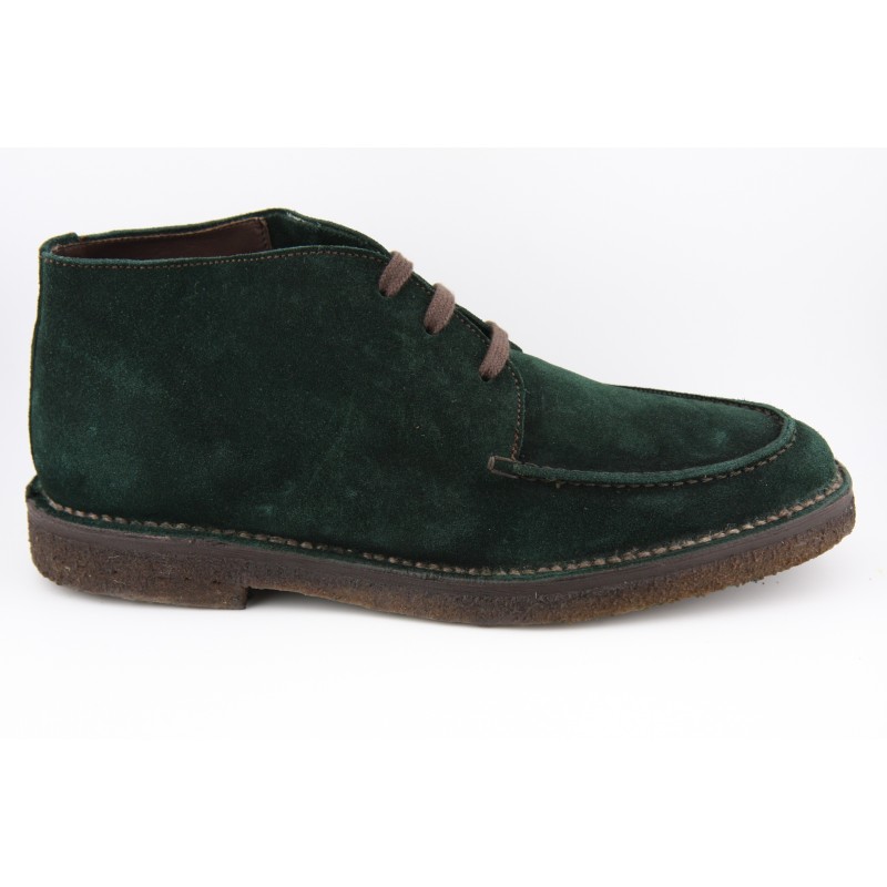 BOTIN BILLY CON BORDON BLUCHER BERWICK MODELO 5433PR H291 REPELLO GREEN NIGHT PISO CREPE