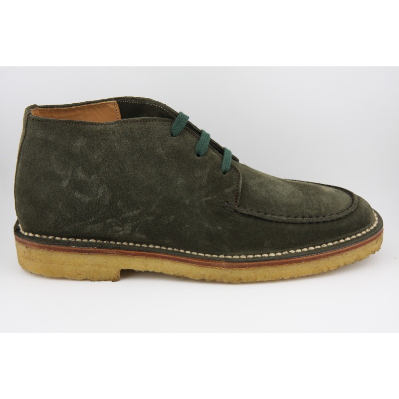 BOTIN BILLY CON BORDON BLUCHER BERWICK MODELO 5433PR H291 SUPERBUCK DARK SEDGE PISO CREPE